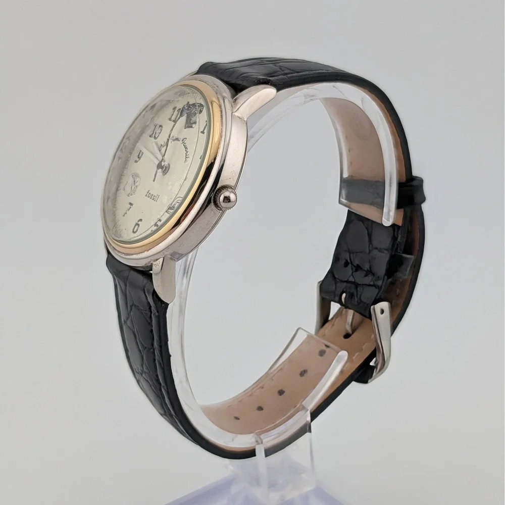 Fossil Old Time Favorites 1994 LE-9493 Limited Edition #0021/5000 34mm Watch